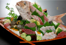 F-120(鯛姿造り・５人盛)