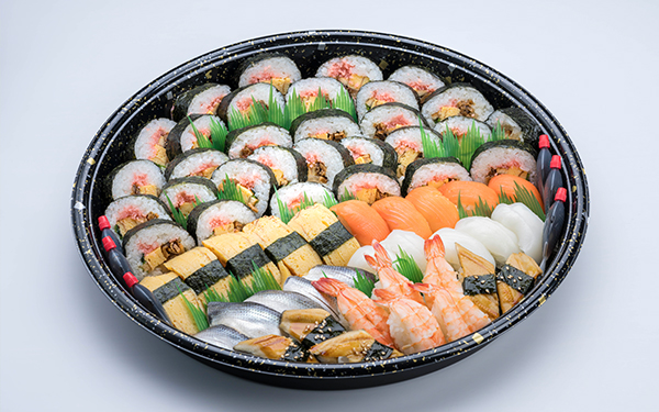 ST-80(にぎり・巻寿司・5人盛)