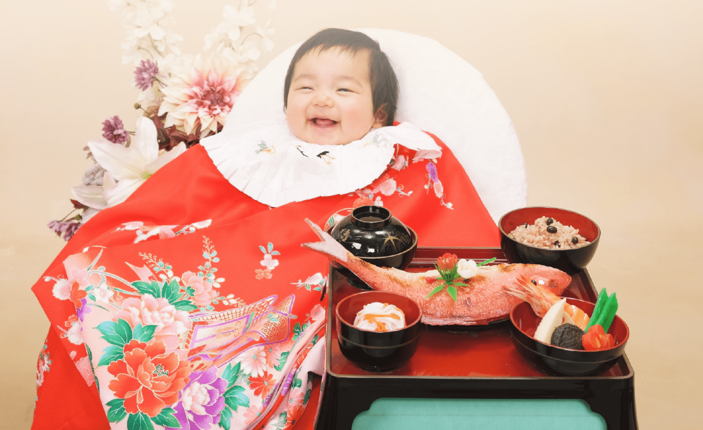 すし丸お食い初め